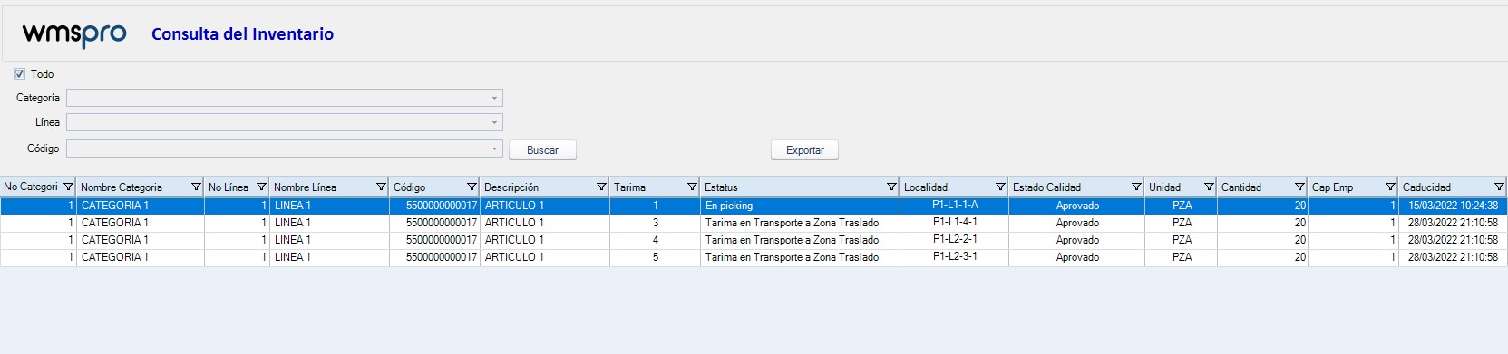 Inventario